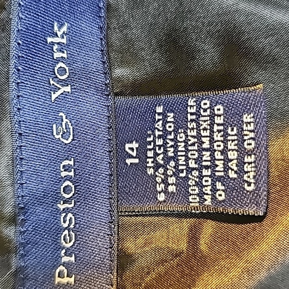 Preston and York open cardigan velvet jacket. Size 14. goth, wimzagoth. Y2K. - Picture 5 of 7